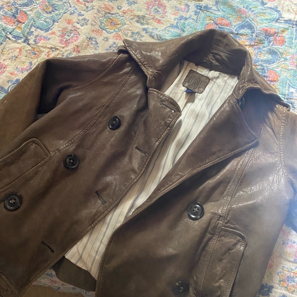 Leather jacket